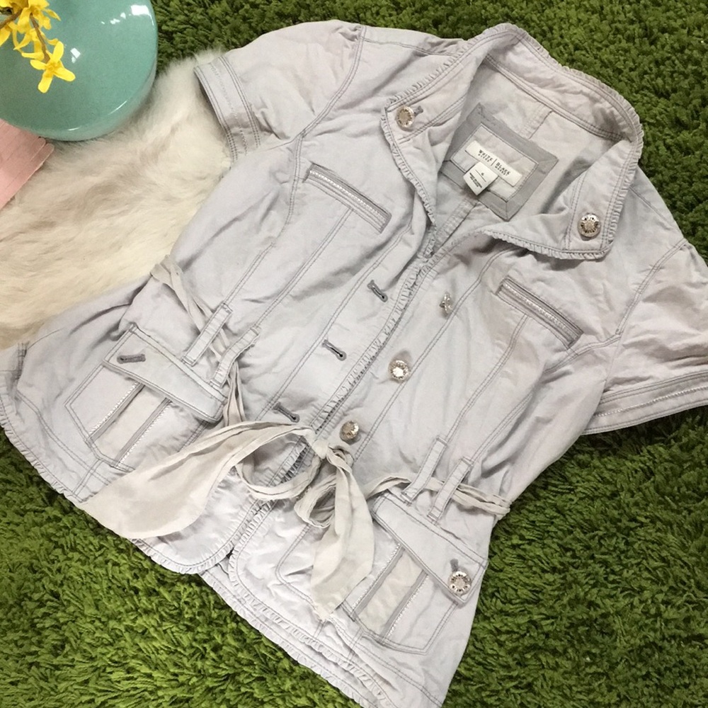 Belted jacket